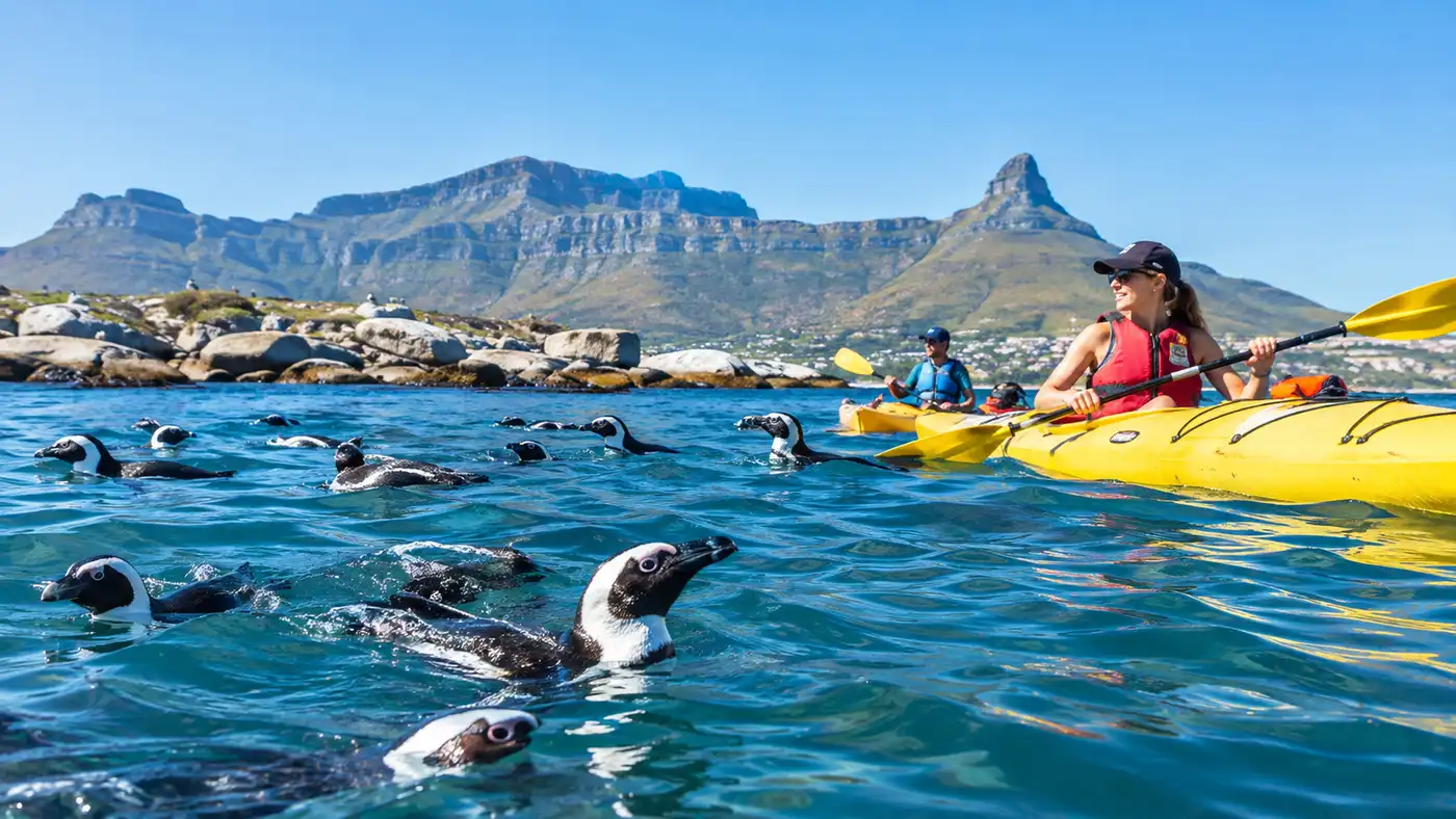 Kayak con pingüinos en Ciudad del Cabo: Mitos vs. Realidad