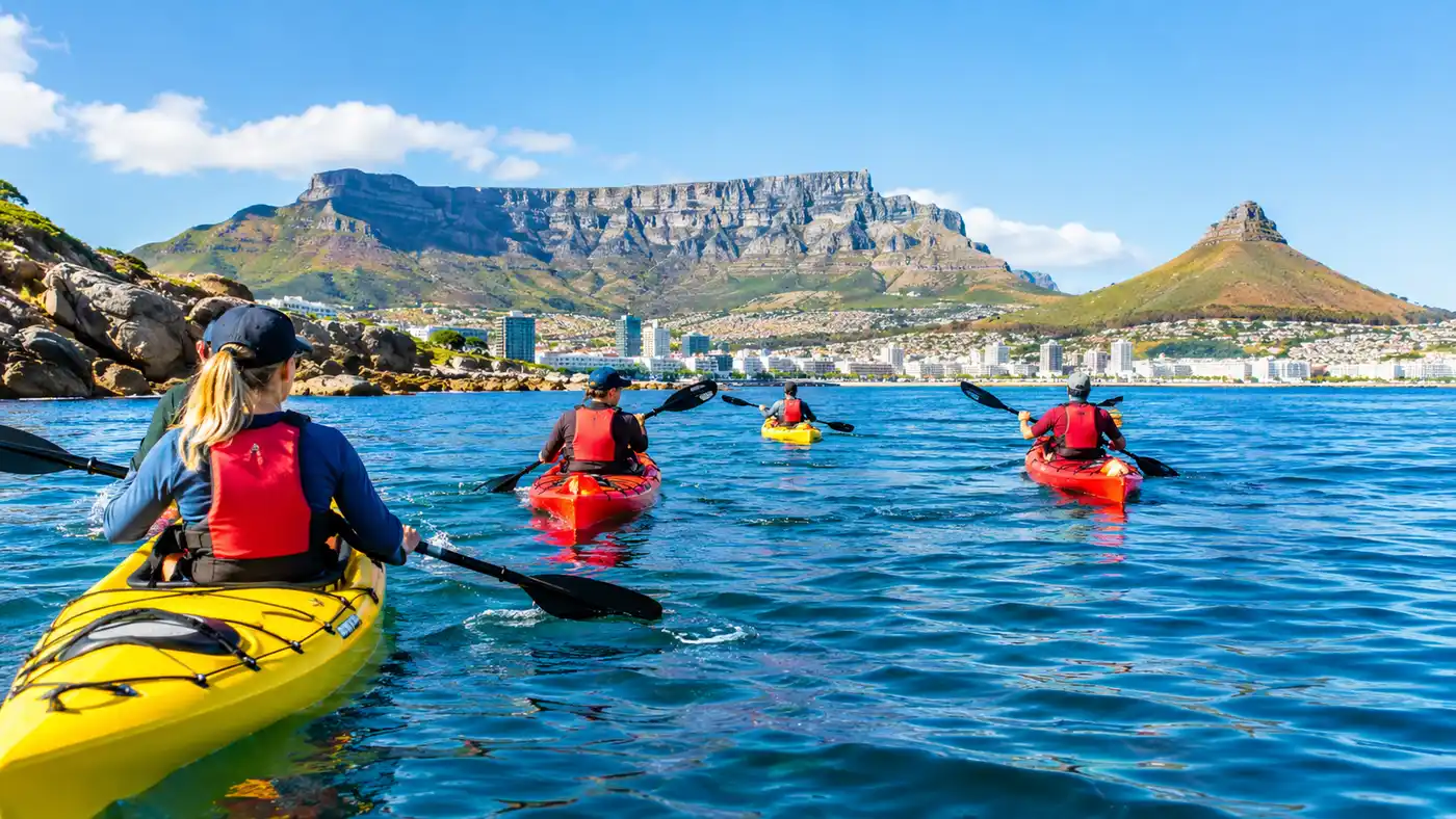 Popular Kayaking Operators in Cape Town Overview