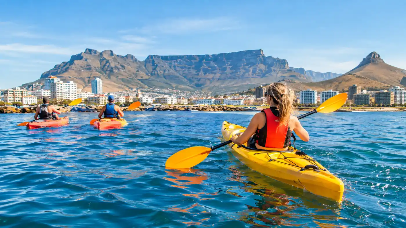 Guía de Kayak de Sea Point a Mouille Point